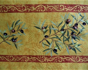 French Provence 2/" Wide French Border Cotton Fabric Trim BTY