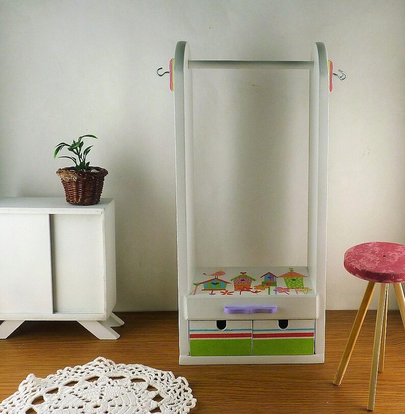 barbie clothes rack