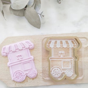 EMBOSSER COOKIE AKRYL Cookie Biscuit Stamp Baby Foot Baby Baby Shower Birthday Party Wózek Cukierki Poczęstunek