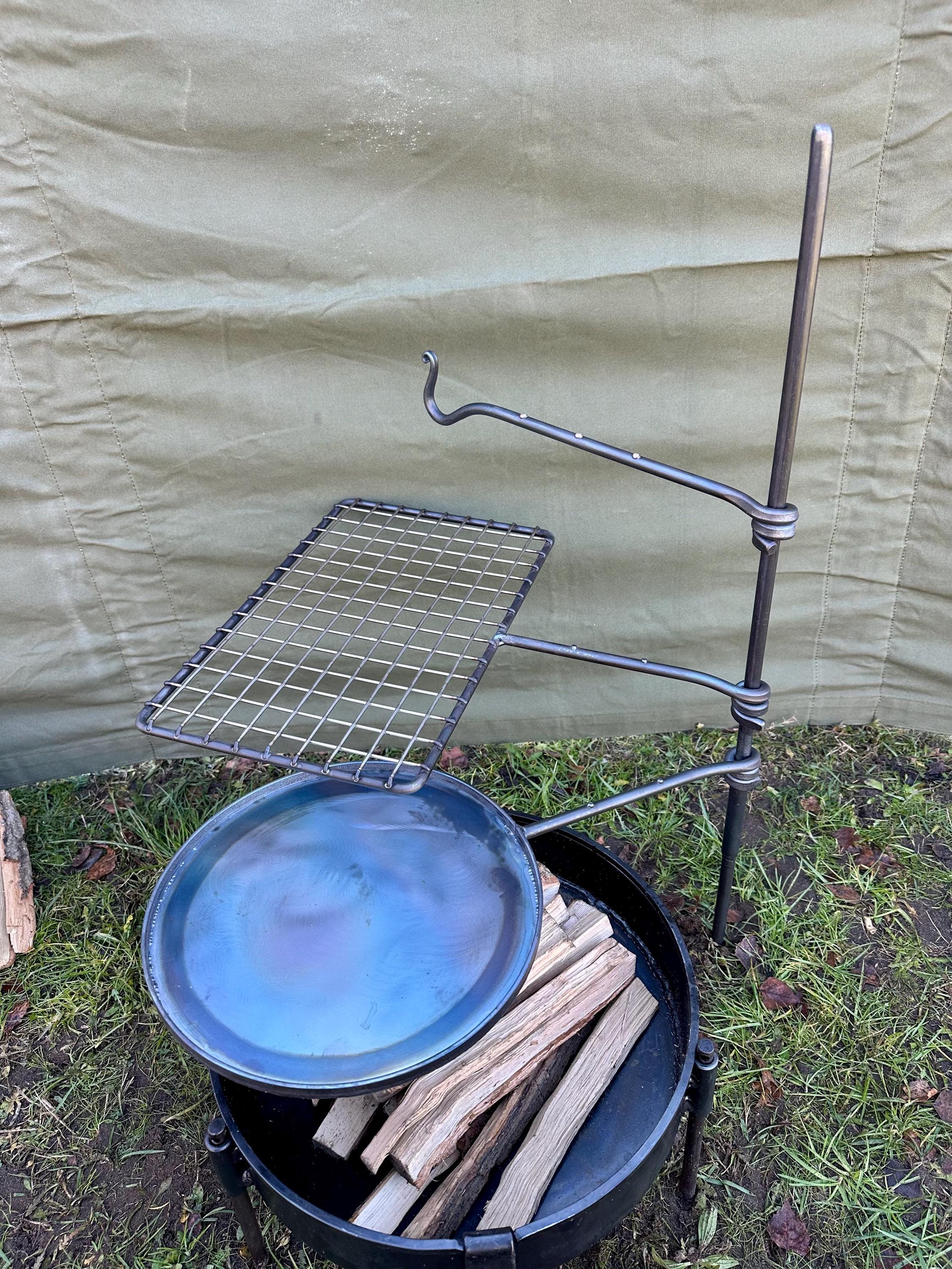 大型 3 アーム ファイヤー アンカー - ポータブル ブッシュクラフト