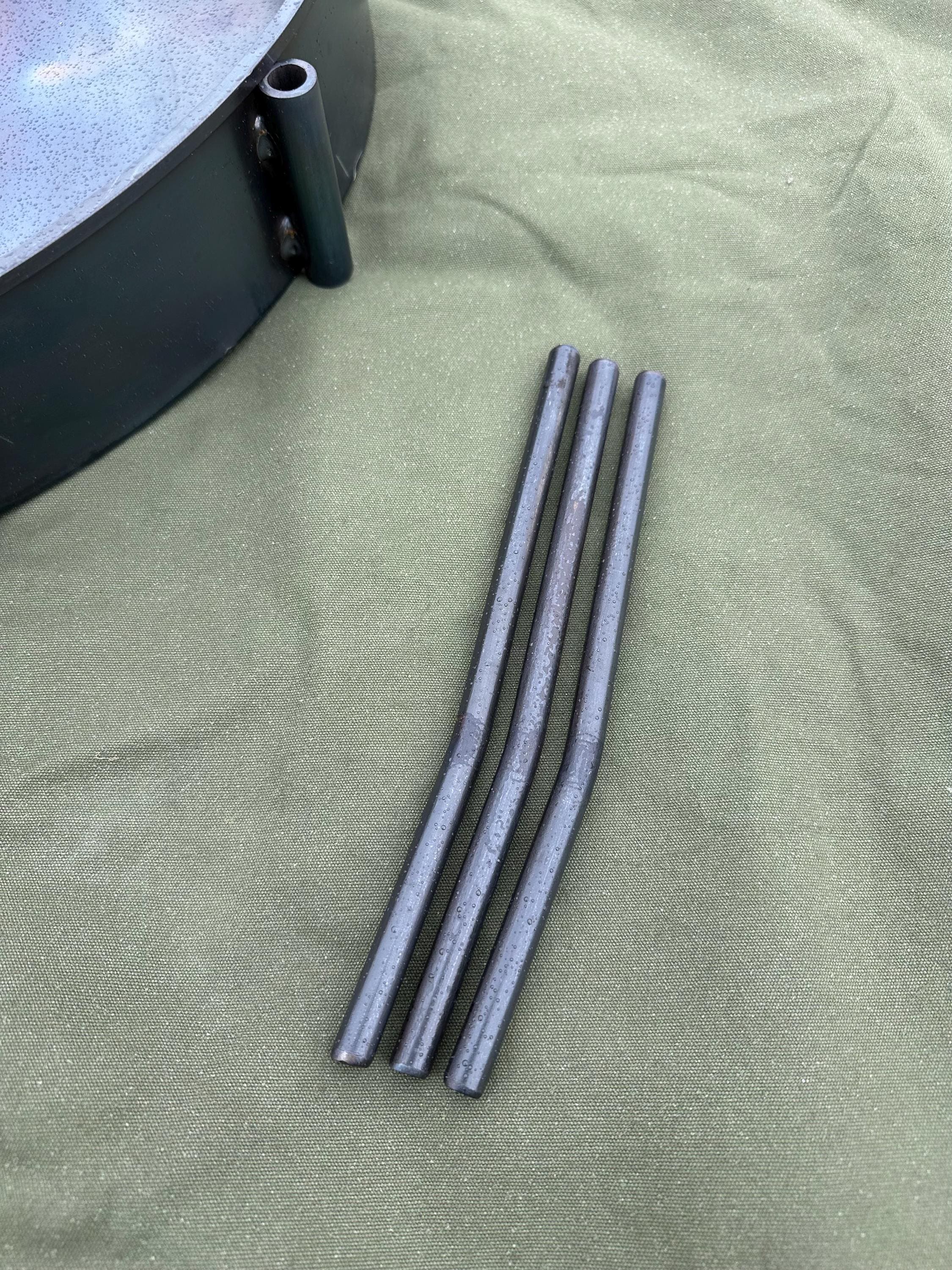 Braciere pieghevole portatile con braciere, set da campeggio pieghevole con scatola di ferro e borsa per il trasporto, griglia pieghevole in acciaio inox per barbecue, picnic, patio