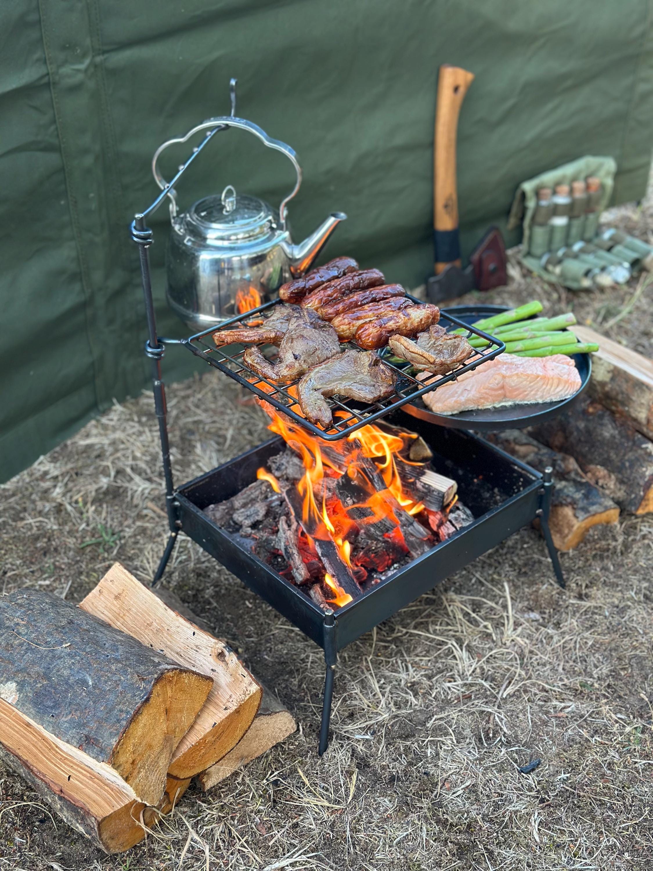 キャンプ用品　ファイヤーアンカー　海外製 TJMMetalworkLtd - Etsy 日本