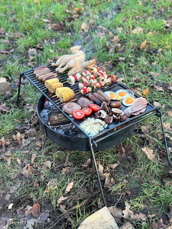 Griglie per barbecue Mini griglia per barbecue portatile Griglia a carbone  Accessori per barbecue Griglia per barbecue Piastra per barbecue all'aperto