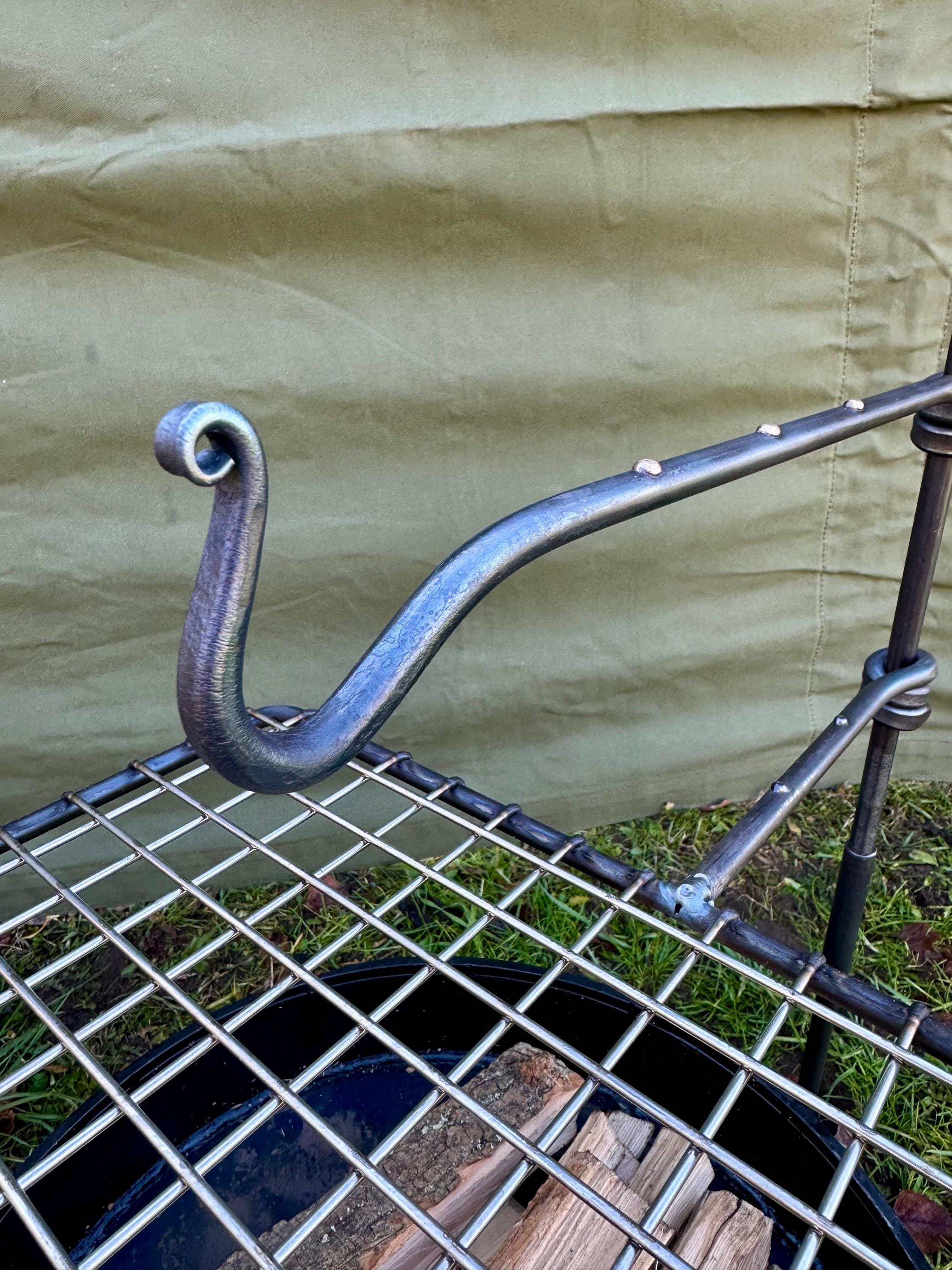 大型 2 アーム ファイヤー アンカー - ポータブル ブッシュクラフト