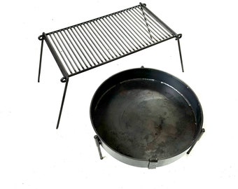 All Grids Camp Grill & Fire Pit 50 bbq, camping grill, bbq grill,