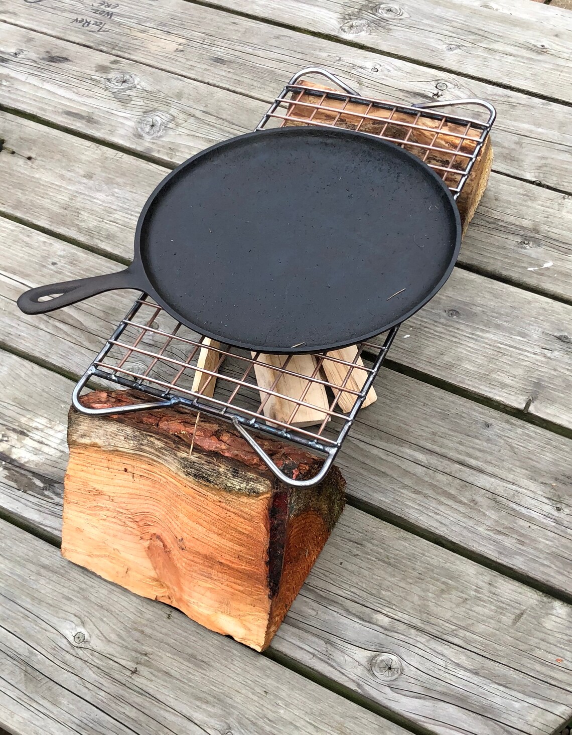 Mesh Flat Grill 20x46cm. Bushcraft / Camping Etsy
