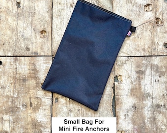 Bolsa para mini-chaminés, churrasqueira leve. Somente a bolsa. Ideal para cozinhar ao ar livre. David Friars.