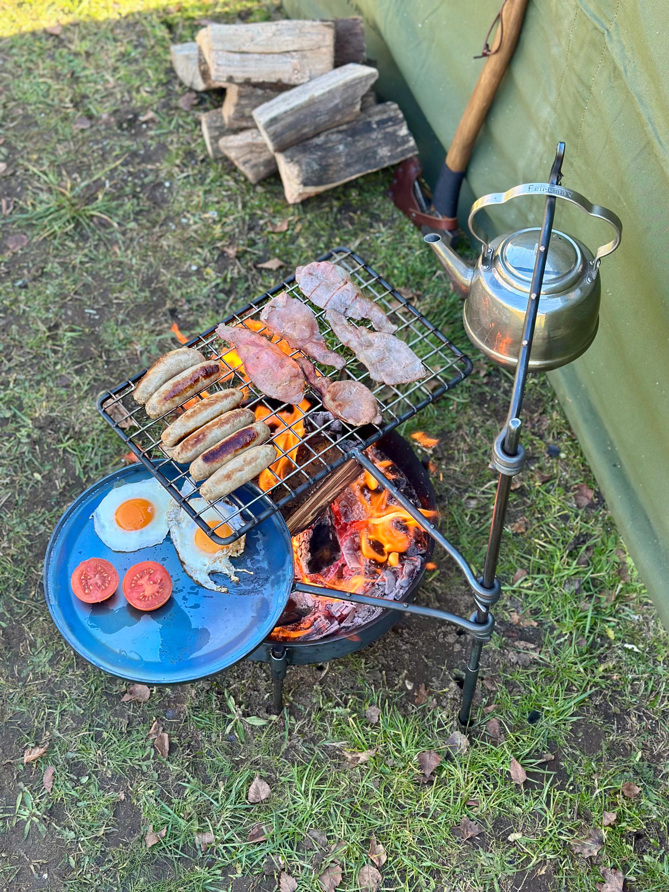 大型 3 アーム ファイヤー アンカー - ポータブル ブッシュ