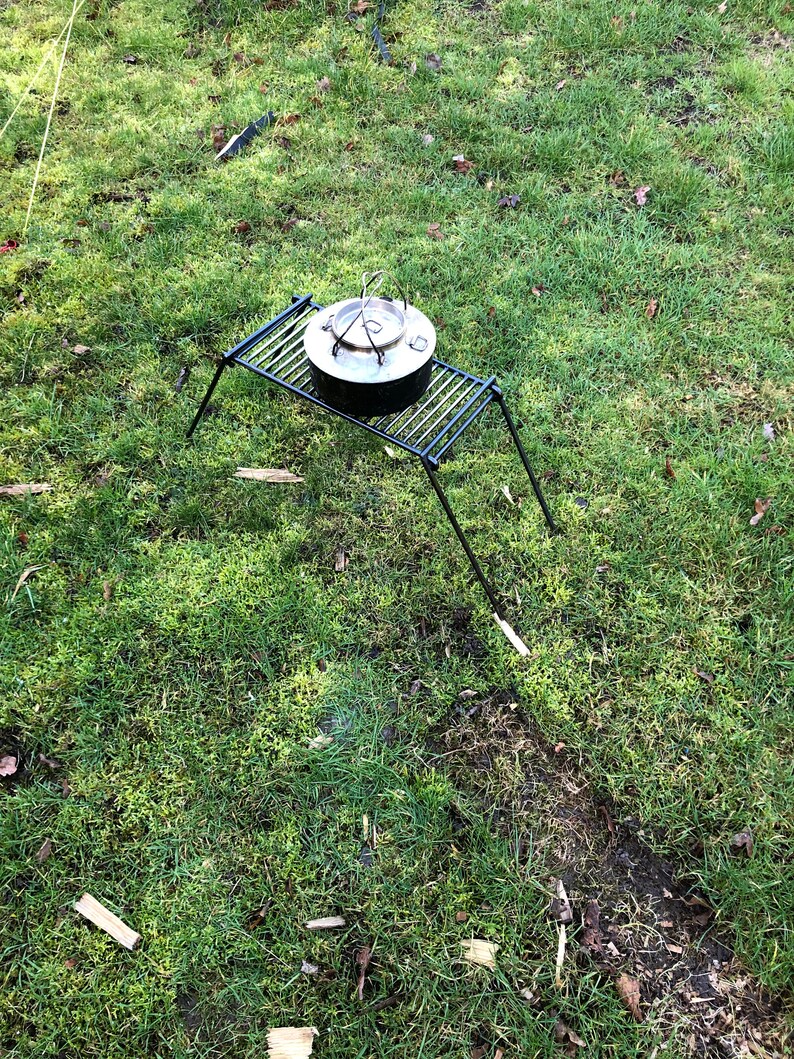 Folding Grill 17x38cm. Bushcraft / Camping / Etsy