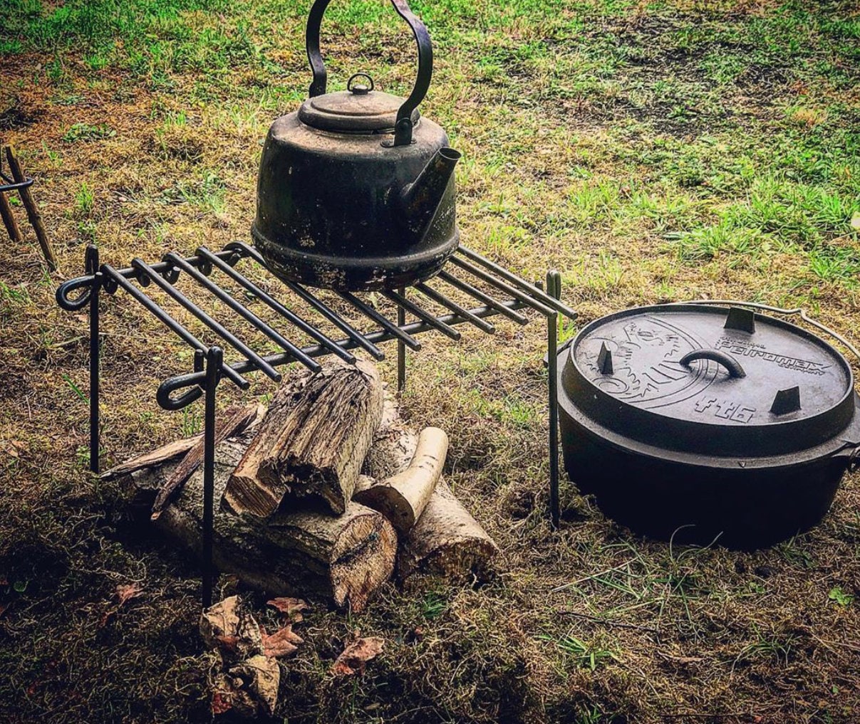 Cowboy campfire grill discount