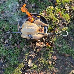 Portable Spit Roast Rotisserie. Outdoor Cooking. Open Fire. Overland Camper. Car Camping. image 10