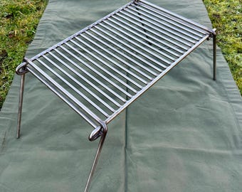 XL Campfire Grill, Stainless Steel version