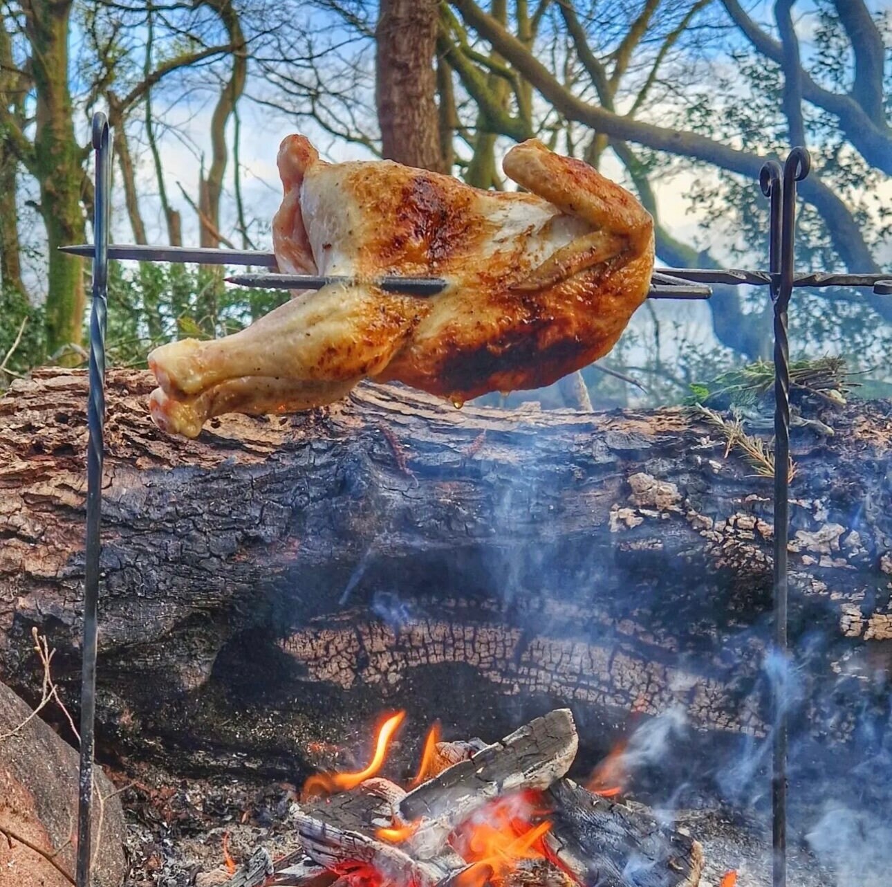 Portable Spit Roast Rotisserie. Outdoor Cooking. Open Fire. Overland  Camper. Car Camping. - Etsy