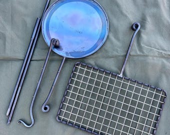 Fire Anchor Cook Stand – Outdoor Campfire Swing Arm