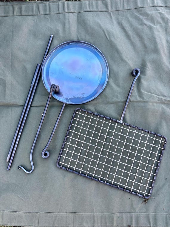 大型 3 アーム ファイヤー アンカー - ポータブル ブッシュクラフト