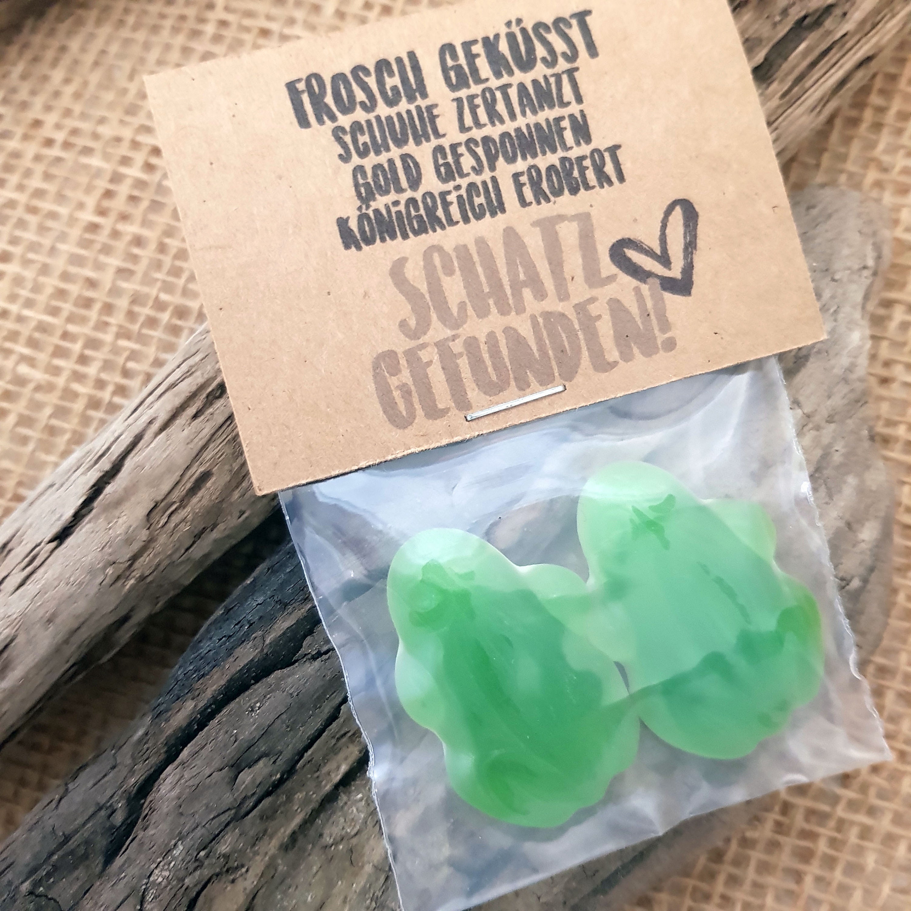 Gastgeschenk zur Hochzeit Frosch geküsst Schuhe zertanzt Etsy.de