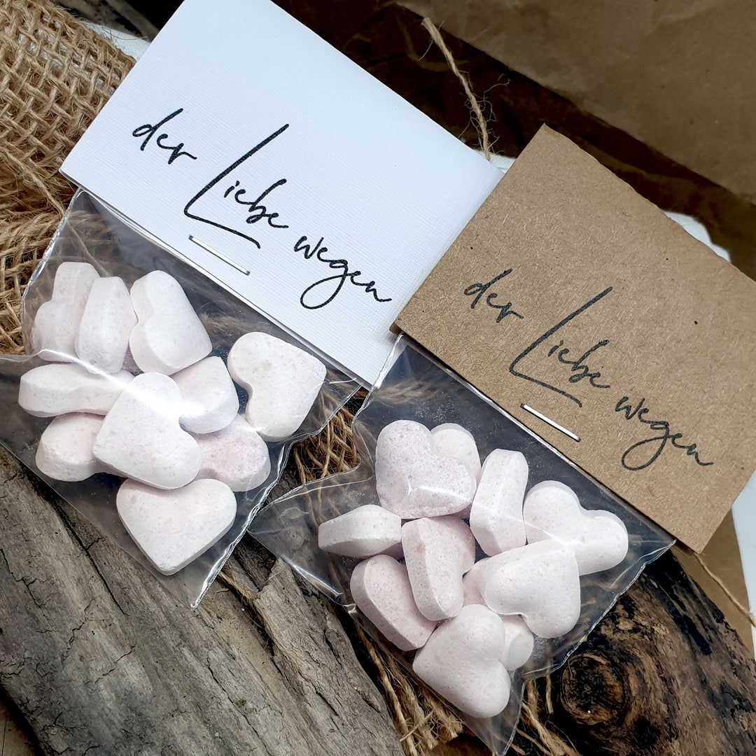 Süßes GASTGESCHENK HOCHZEIT der Liebe wegen OHNE Etsy.de