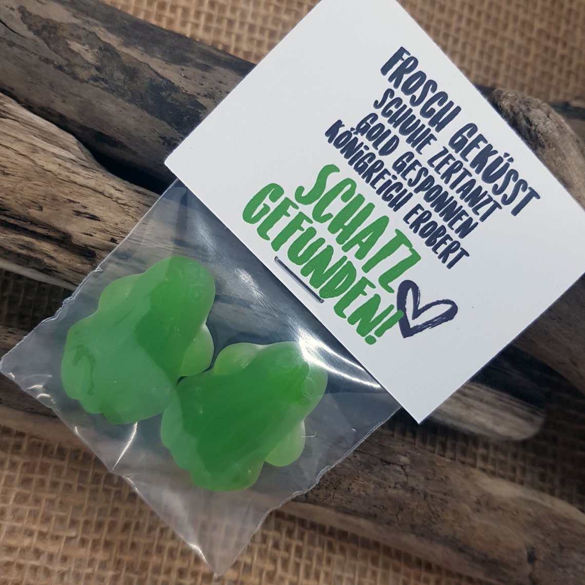 Gastgeschenk zur Hochzeit Frosch geküsst Schuhe zertanzt Etsy.de