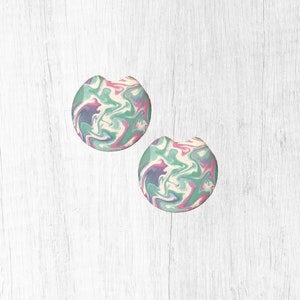 Car Coaster Set, Fun Car Accessories, Car Decor Cute, Stocking Stuffers for Women, Secret Santa Gift Exchange, Christmas Eve Box Fillers