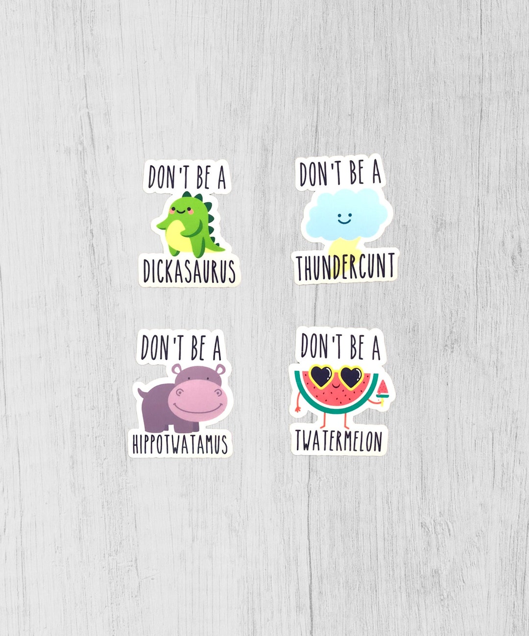 Don't Be A Sticker Bundle, Stickers for Adults, Laptop Stickers ...