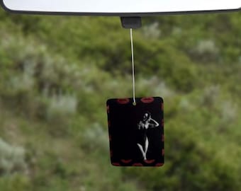 Lip Frame Air Freshener, Christmas Gift for Husband, Stocking Stuffer for Boyfriend, Custom Air Freshener, Birthday Gift for Men, Photo Gift