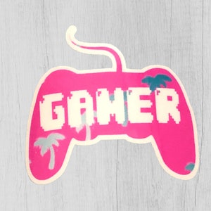 Gamer Zone Sticker, Gamer Girl Sticker, Gamer Girl Gift, Stocking Stuffer, for Teens, Secret Santa Gift, Christmas Gift, for Best Friend