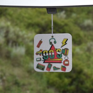 90s Decor Car Air Freshener, 90s Gift Ideas, Car Freshies, Car Accessories, Funny Gifts, 90s Nostalgia Gift, Bff Birthday Gift, Car Scent