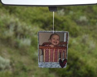 Custom Car Air Freshener, Birthday Gift for Men, Photo Gift for Men, Christmas Gift for Husband, Stocking Stuffer for Boyfriend