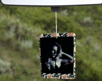 Love Car Lufterfrischer, Fotogeschenk für Männer, Geburtstagsgeschenk für Freund, Jahrestagsgeschenk für Ehemann, Autogeschenk für Männer, individuelle Geschenke