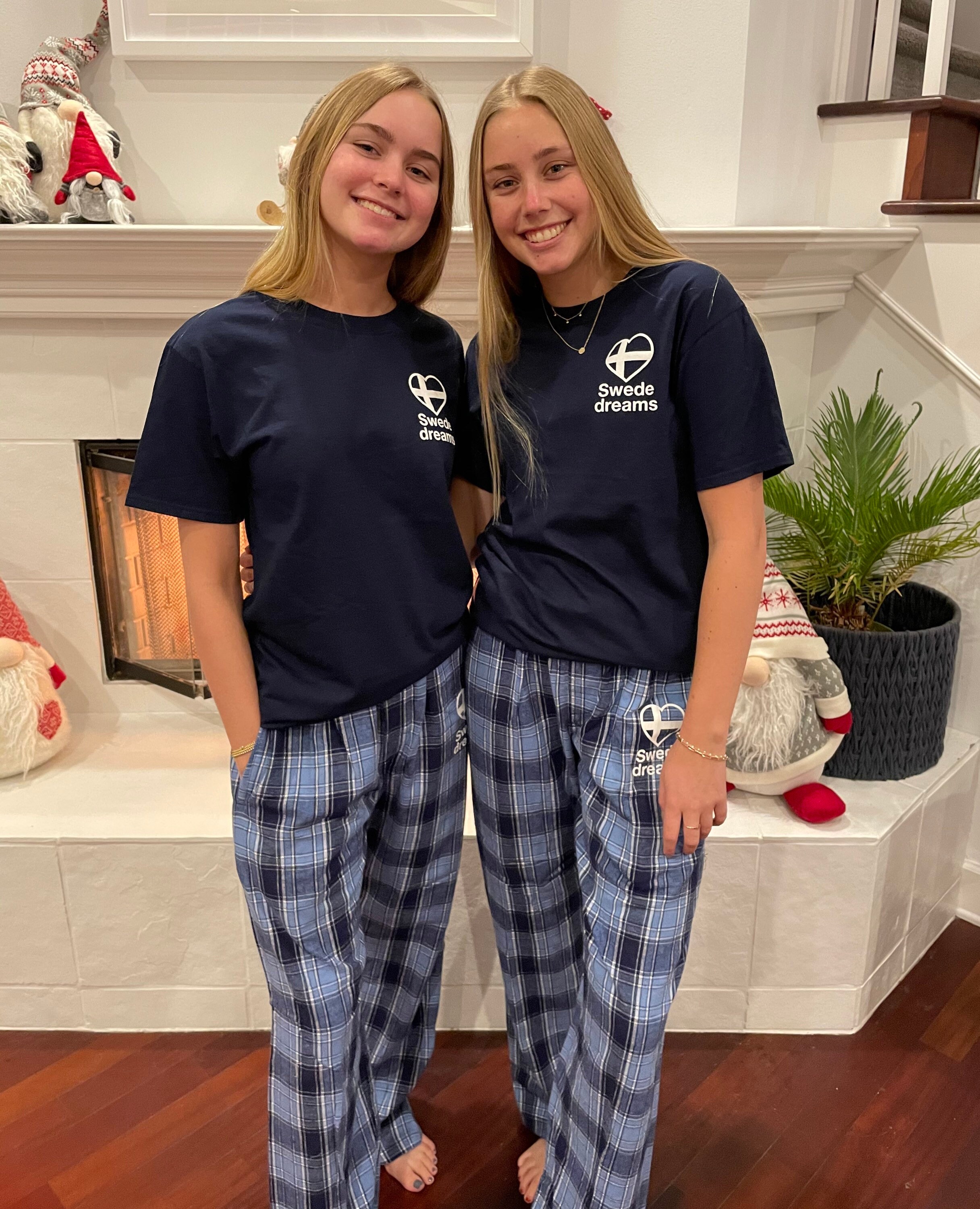 Blue Plaid Pajamas Etsy