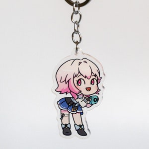 Honkai Star Rail HSR March 7th Acrylic Charm