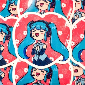 The Miku Binder Pattern Pin for Sale by awesomelyaj