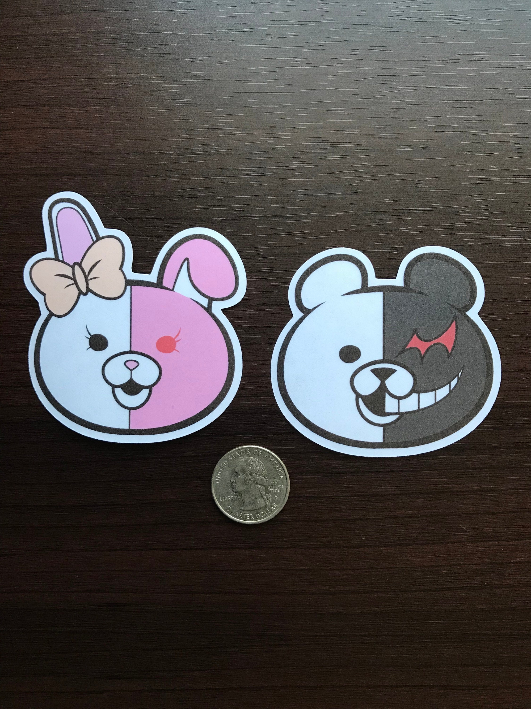 ダンガンロンパ スタンプ（モノクマ・モノミ・モノクブ） - Etsy