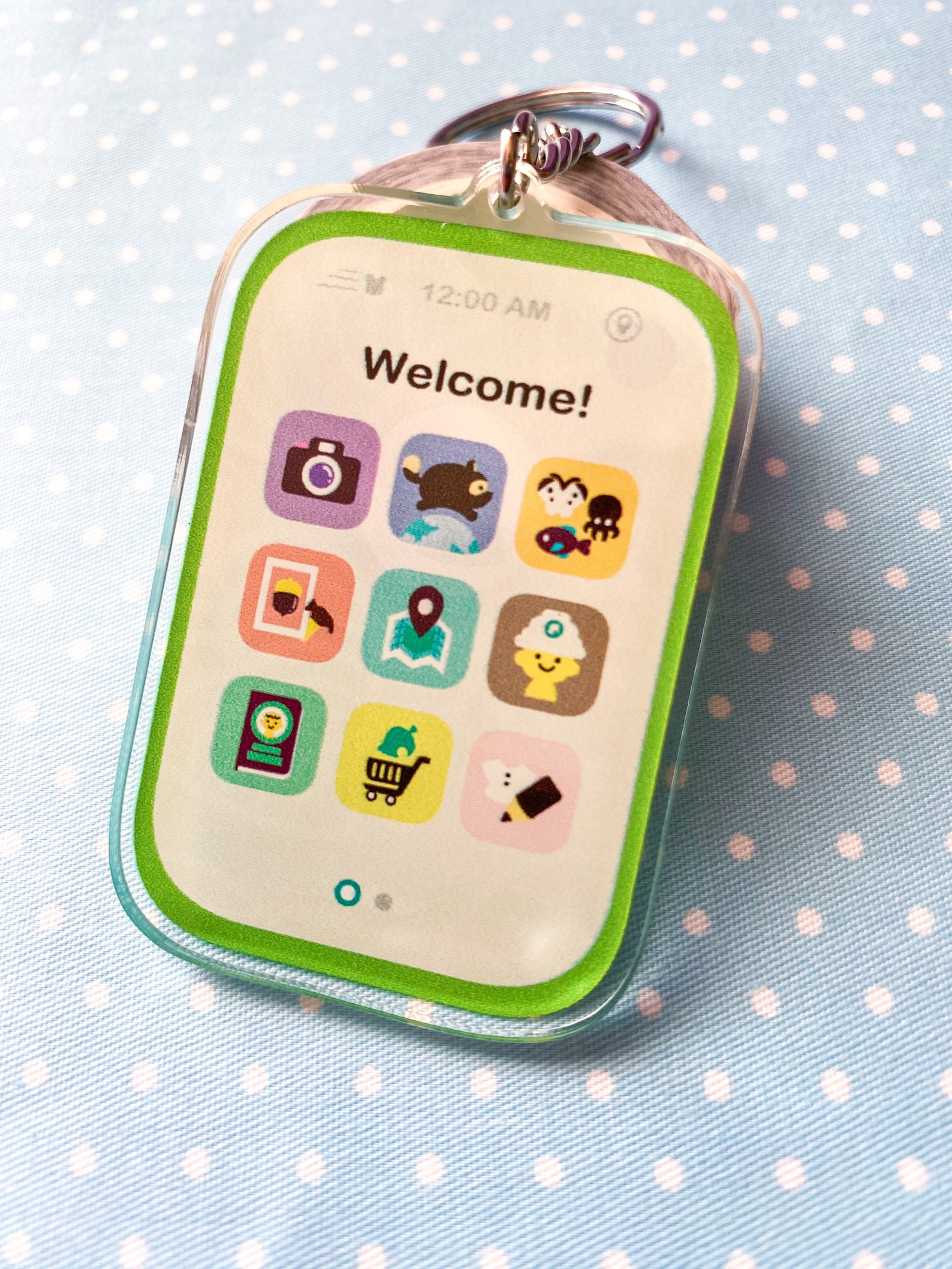 Animal Crossing Nook Phone 2.5 Acrylic Charms ACNH Etsy