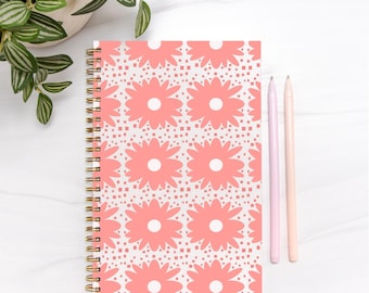 Daisy Babe Notebook Hardcover Spiral 5.5 x 8.5