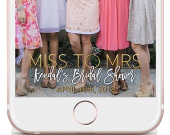 Bridal Shower Filter, Bridal Shower Geofilter, Bridal Shower Snapchat, Bridal Shower Party, Bridal Shower Snapchat Filter, Miss To Mrs Snap