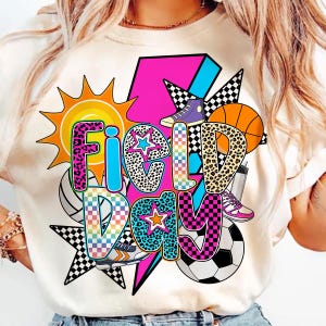Preppy Field Day PNG, Field day teacher Png, Sports Day Png, Field day trip Png, Field day Volunteer, Field day Squad, Field day trendy Png