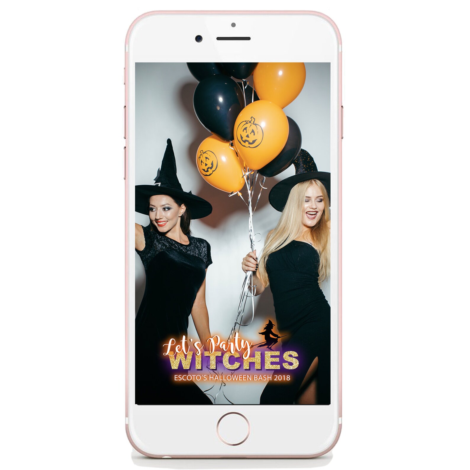 Halloween Snapchat Filter Halloween Party Geofilter Etsy