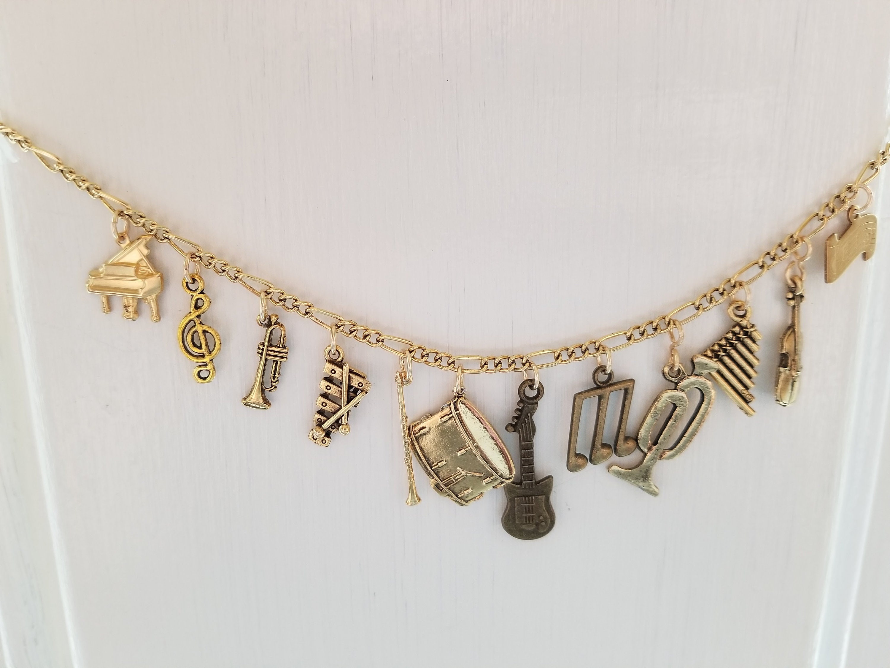 Music Bracelet Handmade Vintage Victorian Recycled Fashion