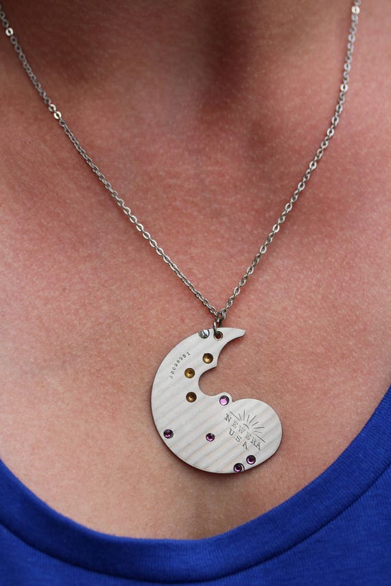 Pocket Watch Necklace/pendant Steampunk Vintage Victorian Recycled