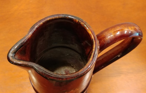 Vintage Seagram's Benchmark Bourbon Ceramic Bar Pitcher - Etsy