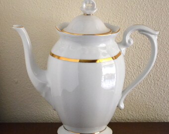 Café/théière Chodziez Dubarry des années 60. Fabriqué en Pologne. Marquée 04451.