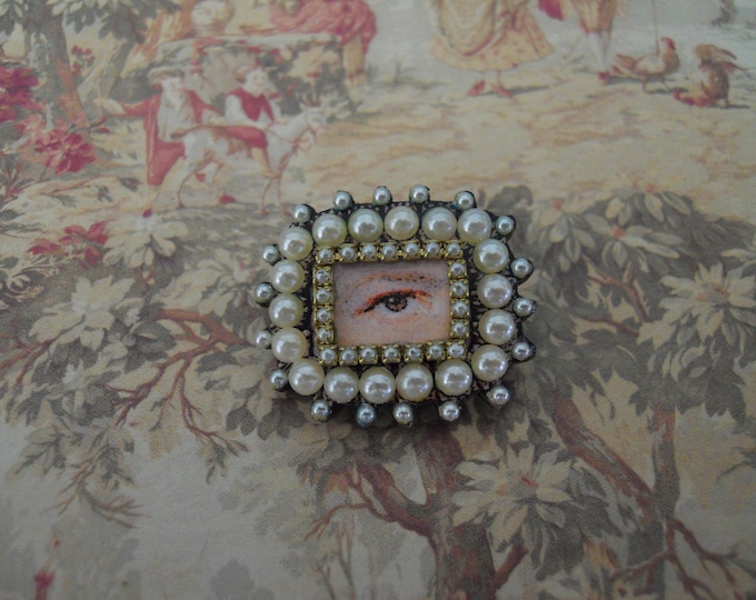Lover's Eye Brooch Pin Gentleman's Eye Etsy