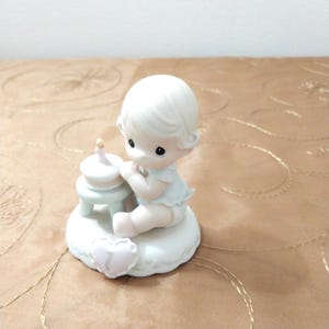 Vintage The Enesco Precious Moments Collection Birthday Figurine