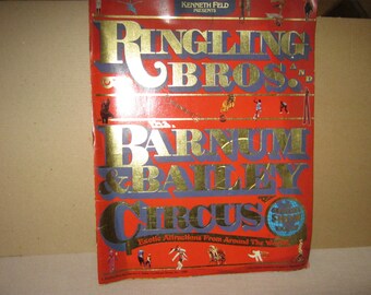 Vintage Ringling Bros. Barnum & Bailey Circus 116th Edition Souvenir Program - 1986