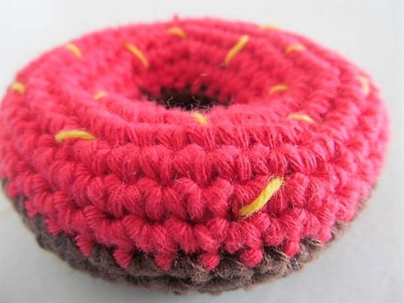 gift Donuts crocheted dinette child/'s toy