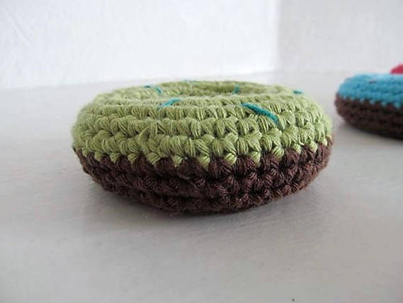 gift Donuts crocheted dinette child/'s toy