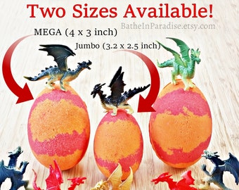 2 Toys Inside Option! Dragon Egg Bath Bomb | Surprise Bath Fizzy | Children Kids