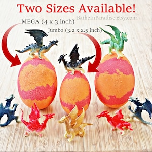2 Toys Inside Option! Dragon Egg Bath Bomb | Surprise Bath Fizzy | Children Kids
