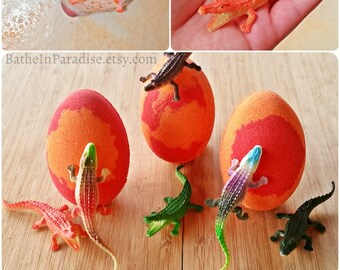 Gator Egg Bath Bomb | NEW| Surprise Alligator Toy Inside | Bath Bomb For Kids | Hatching Egg Toy